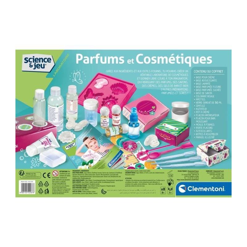 Jeux de création parfums et cosmétiques Clementoni - Fabriqué en Italie
