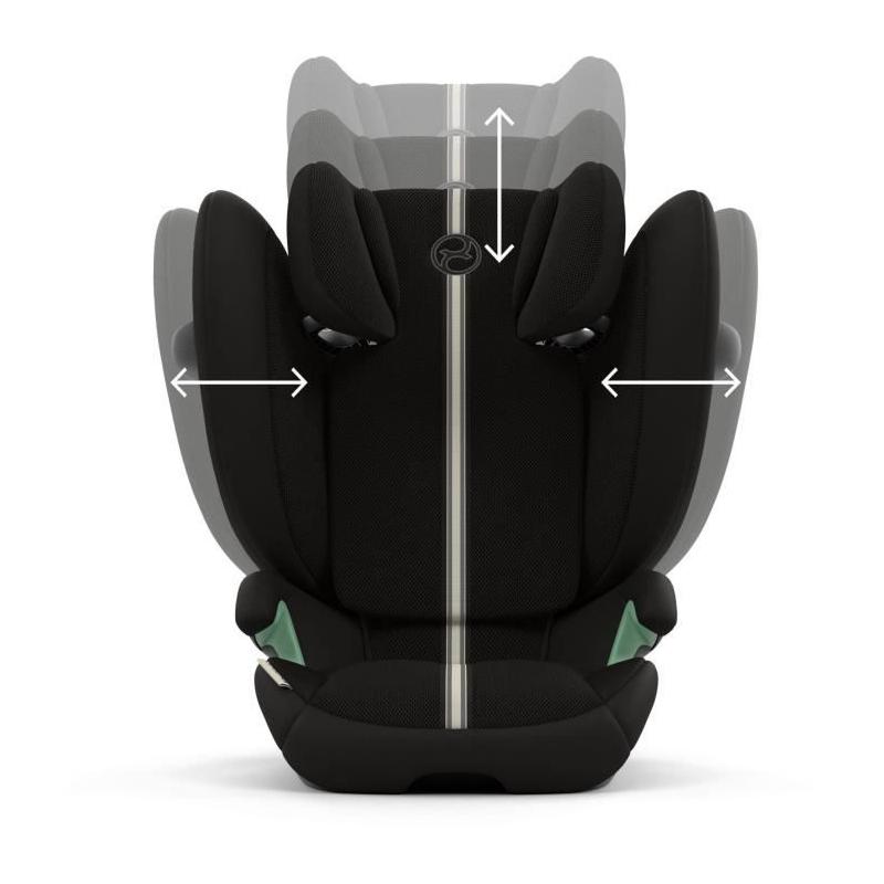 Siège auto CYBEX Solution G2 i-Fix Plus - Moon Black