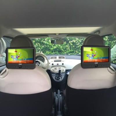 Lecteur DVD portable DJIX PVS906-50SM 9 - Double écran - Autonomie 2h - Noir - Idéal pour les voyages