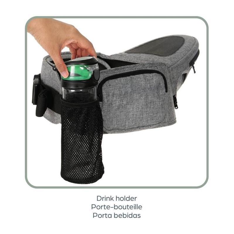 Porte-bébé Siege de hanche DREAMBABY Up & Go - Gris