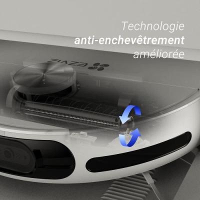 Aspirateur Robot EZVIZ RS20 Pro - Nettoyage Efficace à l'eau Chaude