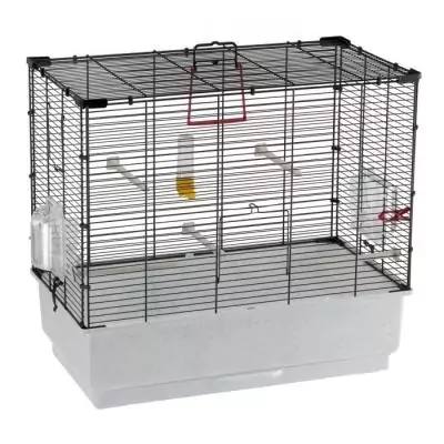 Cage canaris FERPLAST PIANO 4 - Noir - Dimensions compactes