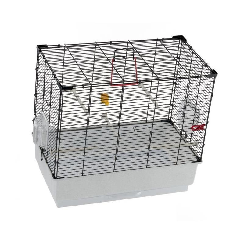 Cage canaris FERPLAST PIANO 4 - Noir - Dimensions compactes