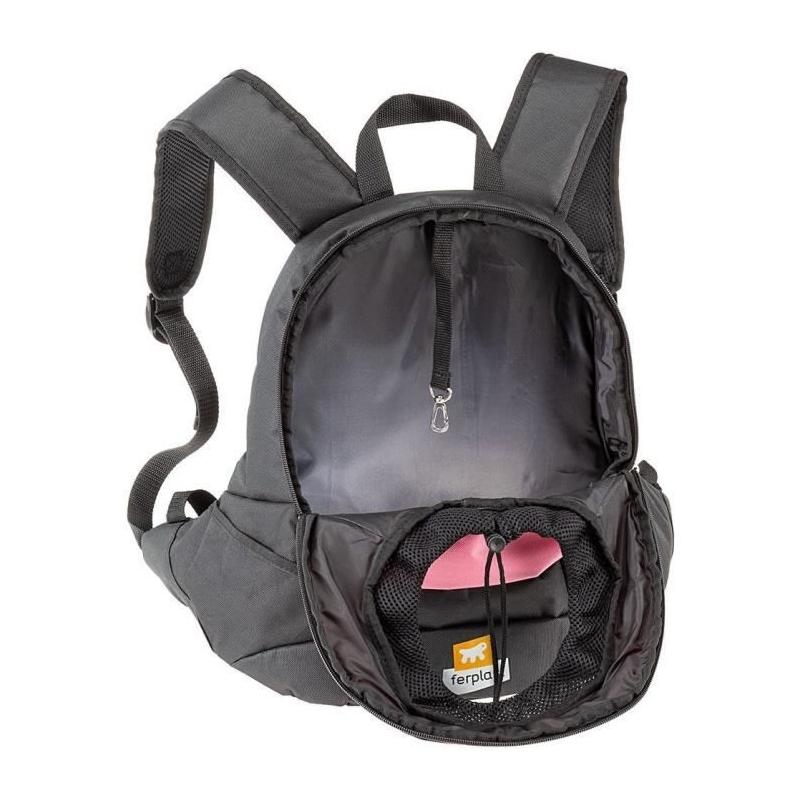 Sac à dos pour chien FERPLAST KANGOO - Small 6 kg - Rose