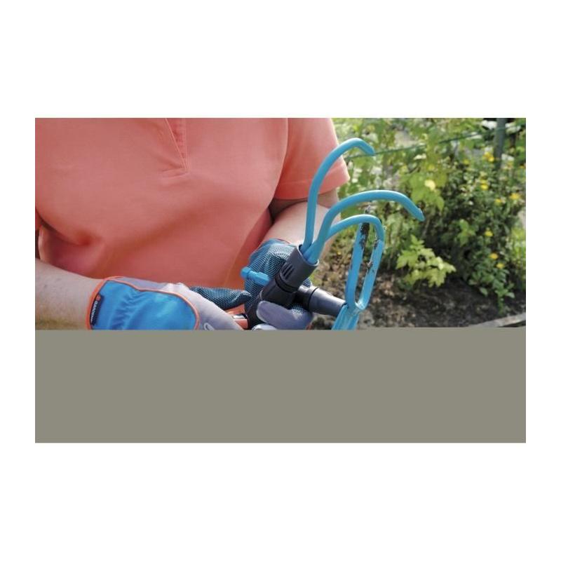 Manche bois FSC 100% 130cm GARDENA - Support outils antidérapant