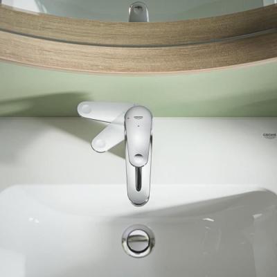 Mitigeur lavabo monocommande GROHE Swift - Chromé - Taille M - Économie d'eau
