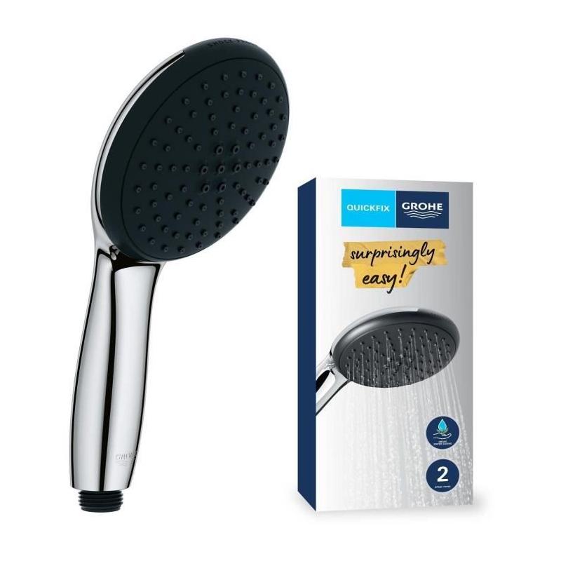 Pommeau de douche GROHE Vitalio Start 110 - 2 jets - Economie d'eau