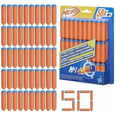 Recharge de 50 fléchettes N1 pour Nerf N Series