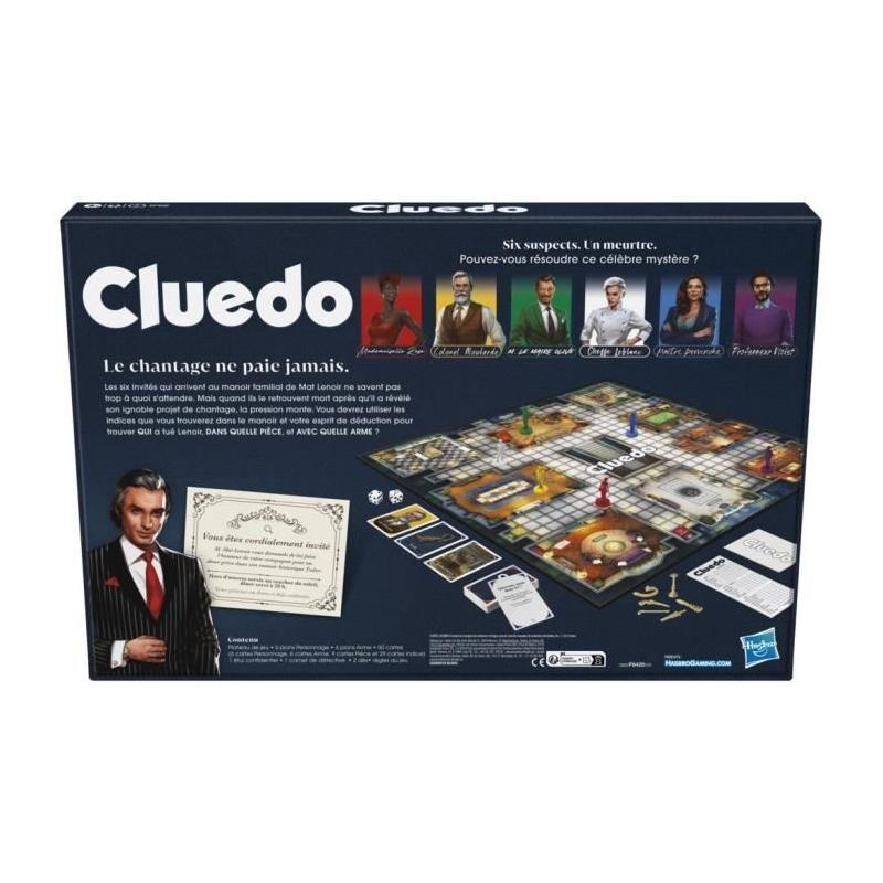 Cluedo Classic: jeu de réflexion et stratégie pour tous!