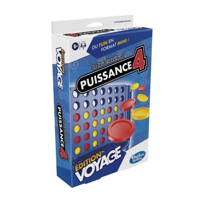 Puissance 4 Voyage : jeu de société compact pour 2 joueurs