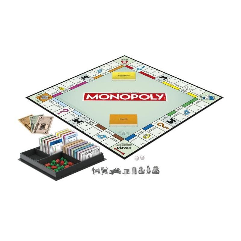 Monopoly Classique: Jeu de société incontournable en version FR