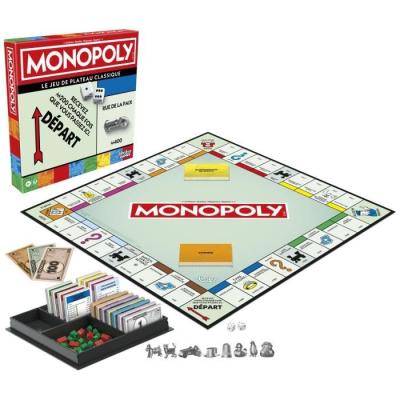 Monopoly Classique: Jeu de société incontournable en version FR