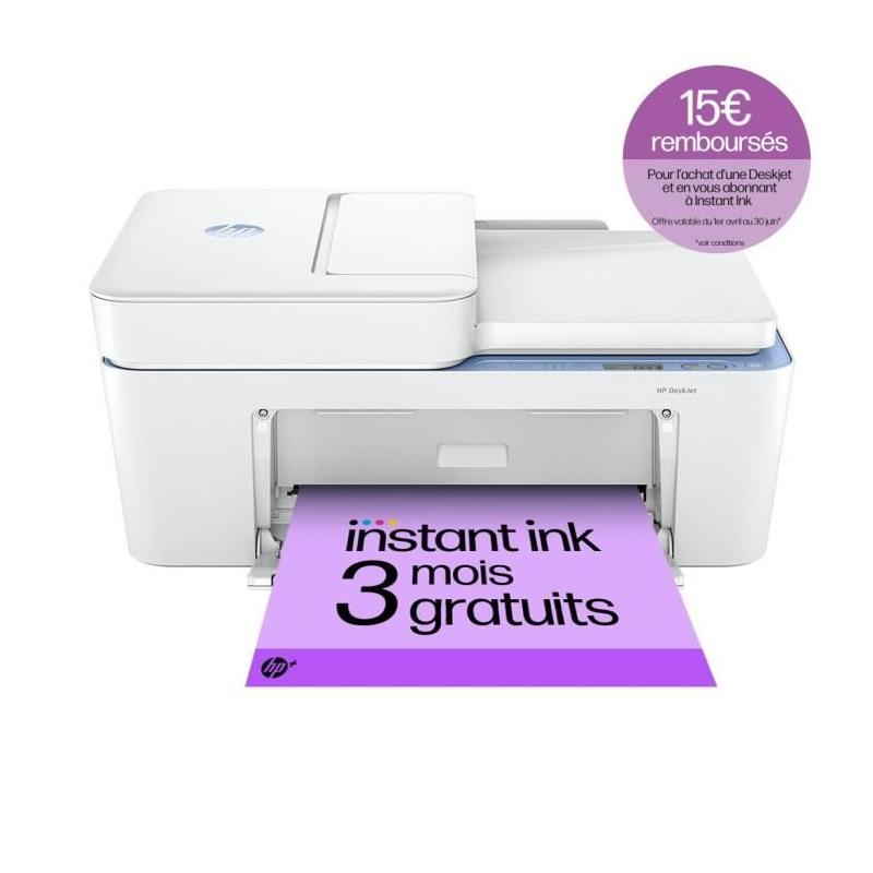 Imprimante HP Deskjet 4222e Tout-en-un - Couleur, Copie, Scan - HP+