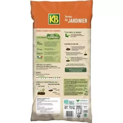 Terreau de qualité pour jardiniers - UAB 40L