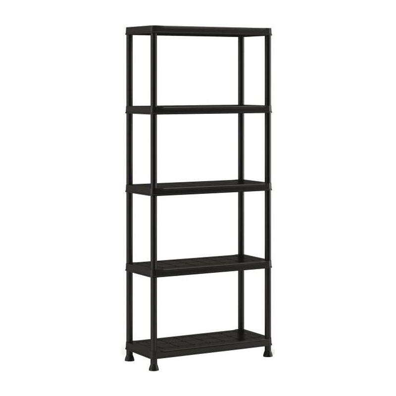 Étagère de rangement KETER - 5 tablettes - Noir, idéale pour votre atelier