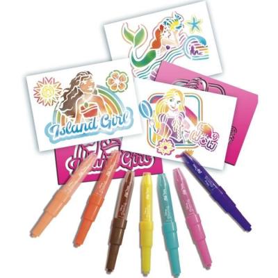Coloriage magique avec les Blopens Disney Princess