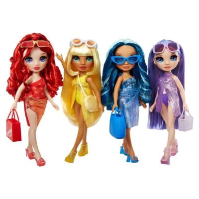 Poupée articulée Rainbow High Swim & Style Skyler (Bleue) - A partir de 4 ans