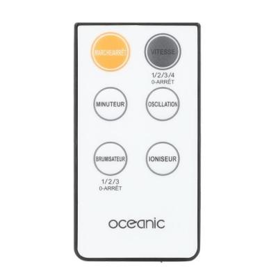 Rafraîchisseur d'air 4 en 1 OCEANIC - Ventilateur Brumisateur - Purificateur d'air