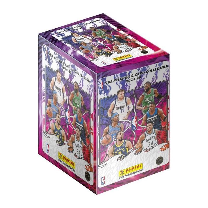 Boîte PANINI Basket NBA US 2024/25 - 50 pochettes de 5 stickers