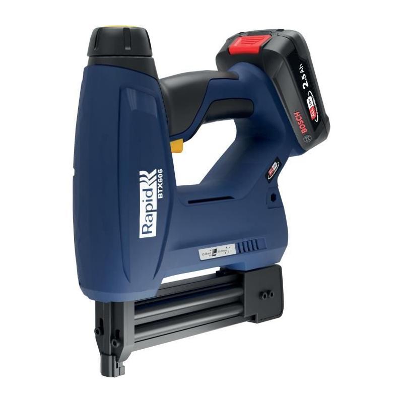 Agrafeuse à batterie 18V RAPID - BTX606 - Coffret complet