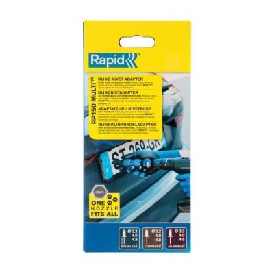 Adaptateur rivets RAPID RP150 MULTI - Alu et inox pour visseuse - Pratique et efficace