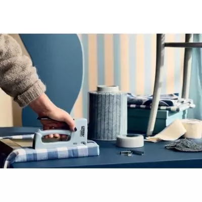 Agrafeuse R53 SoS Skargard - RAPID - Bleu Archipel - Facile à utiliser!