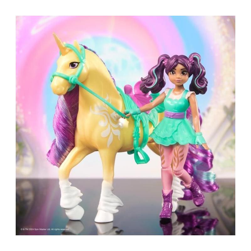 Coffret Licorne et Poupée Leaf & Ava Unicorn Academy - Jouet de Collection