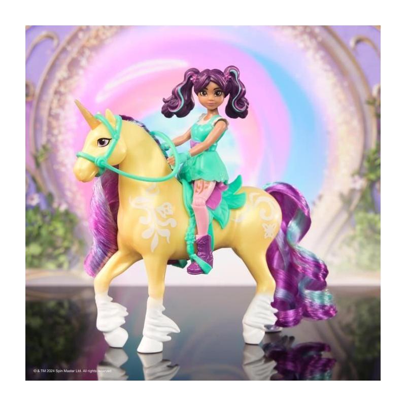 Coffret Licorne et Poupée Leaf & Ava Unicorn Academy - Jouet de Collection