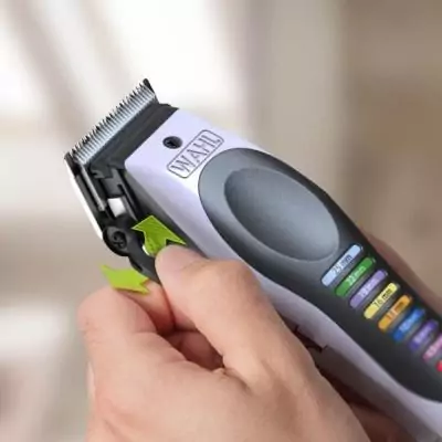 Tondeuse à cheveux WAHL ColorPro sans fil - 120 min d'autonomie - Blanc/Noir