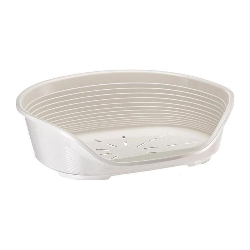 Panier-Corbeille Siesta Deluxe Taille 6 Blanc - Spacieux et Confortable