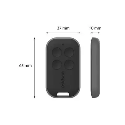 Télécommande pour portail AVIDSEN - Pratique et compact