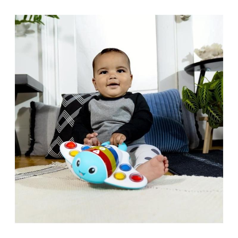 Jouet sensoriel BABY EINSTEIN la raie - Éveil musical et coloré - 6 mois+