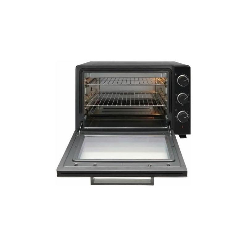 Four Multifonction BRANDT 46L 1800W Noir - Tournebroche FC469MUB