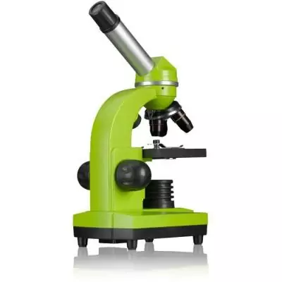 Microscope étudiant BIOLUX SEL - BRESSER JUNIOR - kit d'expérimentation - vert