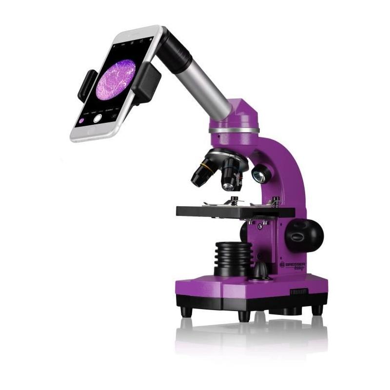 Microscope étudiant BIOLUX SEL - BRESSER JUNIOR - kit expérimentation