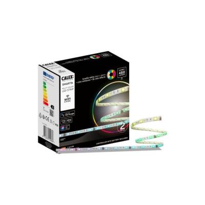 Ruban LED Intelligent CALEX 2M - Couleurs RGB, CCT 2700-6500K