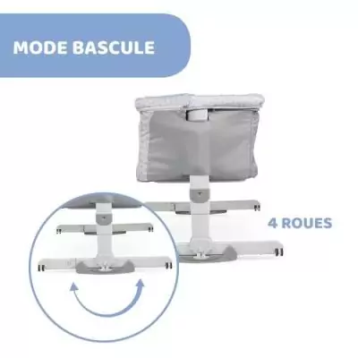 Berceau cododo Next2Me Dream Silver - Chicco - Hauteur réglable