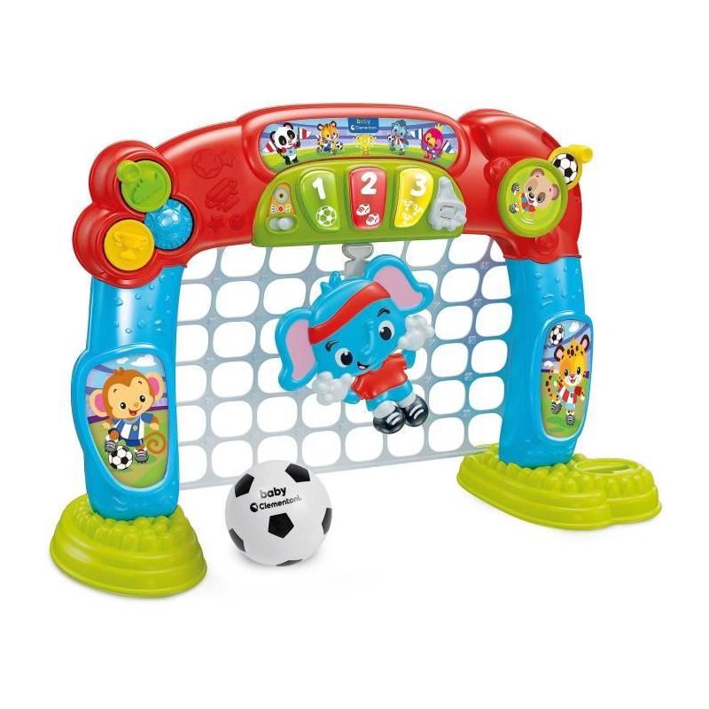Jeu d'apprentissage Baby Clementoni - Tigoal, mon but de football - Fabriqué en Italie