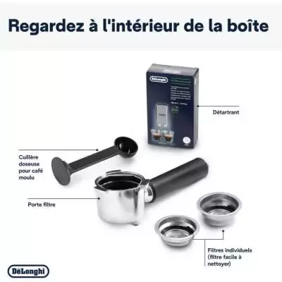 Machine expresso classique - DELONGHI - EC685.BK Dedica Style - Noir
