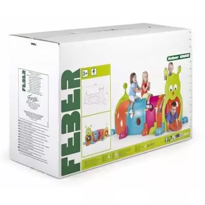 Aire de jeux Tunnel Febergus Chenille - Amusement au soleil Aire de jeux Tunnel Febergus Chenille - Amusement au soleil