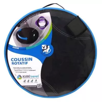 Coussin Rotatif: Confort Voyage | Dossier & Repose-tête
