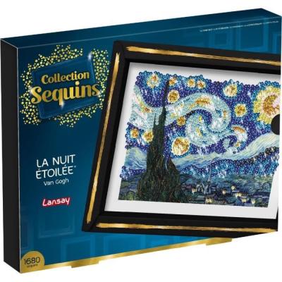 Kit loisir créatif LANSAY - La nuit étoilée de Van Gogh
