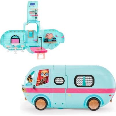 L.O.L. Surprise Glamper Bleu - Camping Car Poupées - 90x60cm