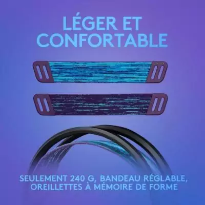 Casque Gamer Logitech G335 Noir - Léger et Filaire Casque Gamer Logitech G335 Noir - Léger et Filaire