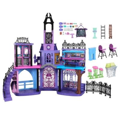 Découvrez le MONSTER HIGH Le Lycée Hanté - Maison de Poupées avec plus de 35 accessoires