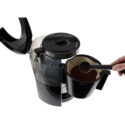 Cafetière filtre MELITTA Look IV Therm Selection 1011-12 Noir/Acier Brossé - 8 tasses