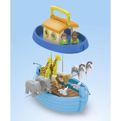 Playmobil Junior 71681 Arche de Noé transportable - Jeu complet pour les tout-petits