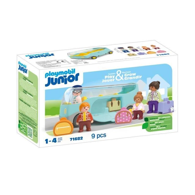 Autocar de voyage PLAYMOBIL Junior 71682 - Idéal dès 12 mois