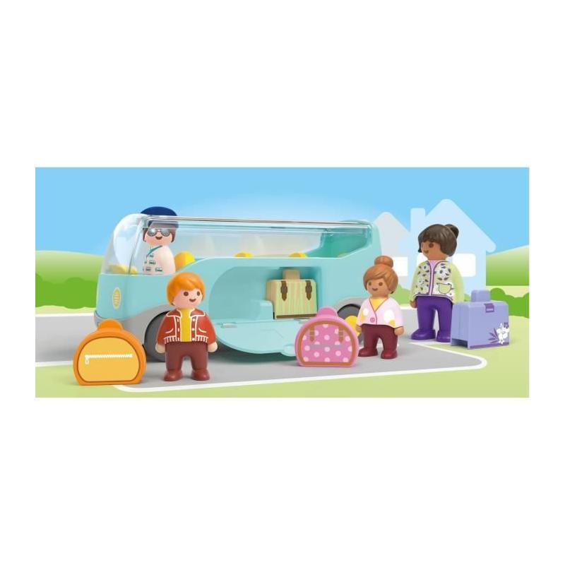 Autocar de voyage PLAYMOBIL Junior 71682 - Idéal dès 12 mois
