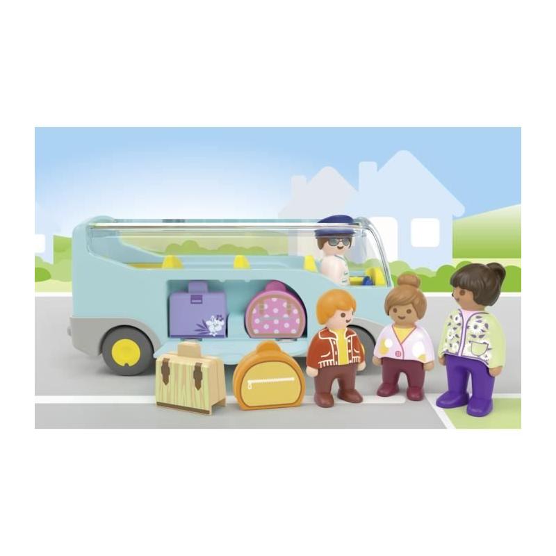 Autocar de voyage PLAYMOBIL Junior 71682 - Idéal dès 12 mois